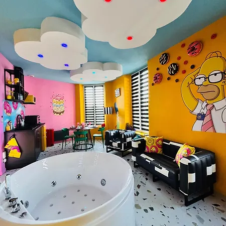 Simpson Experience Jacuzzi Et Jeux Au Coeur D Lägenhet *