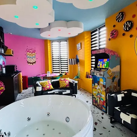 Atypique, Parking, Jacuzzi, Jeux, Borne Arcade Apartmán *