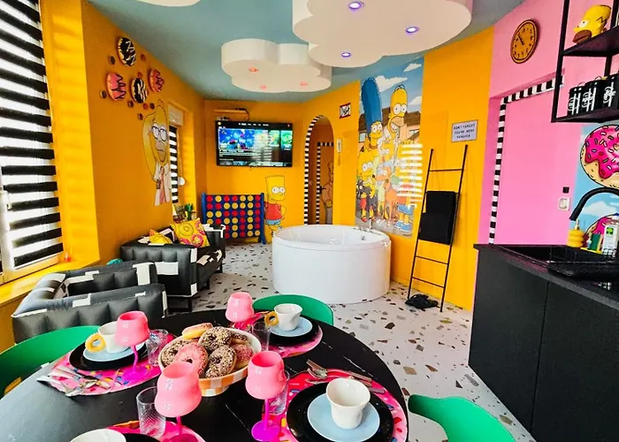 Simpson Experience Jacuzzi Et Jeux Au Coeur D *