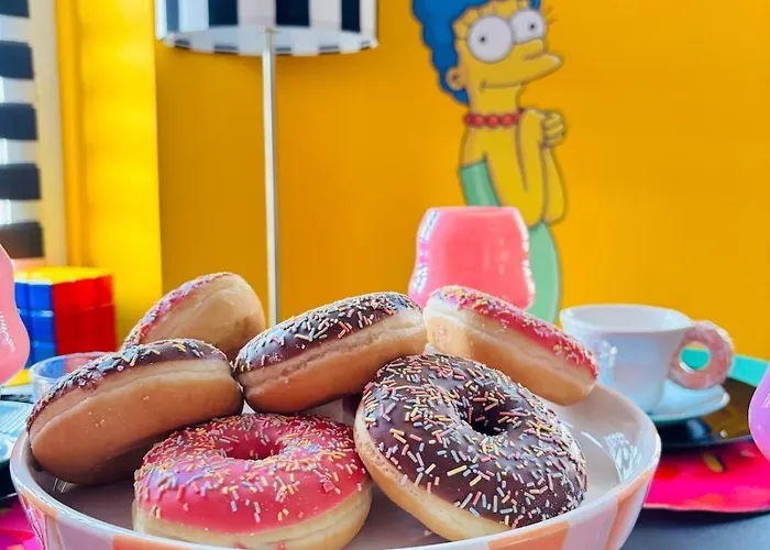 Lägenhet Simpson Experience Jacuzzi Et Jeux Au Coeur D *